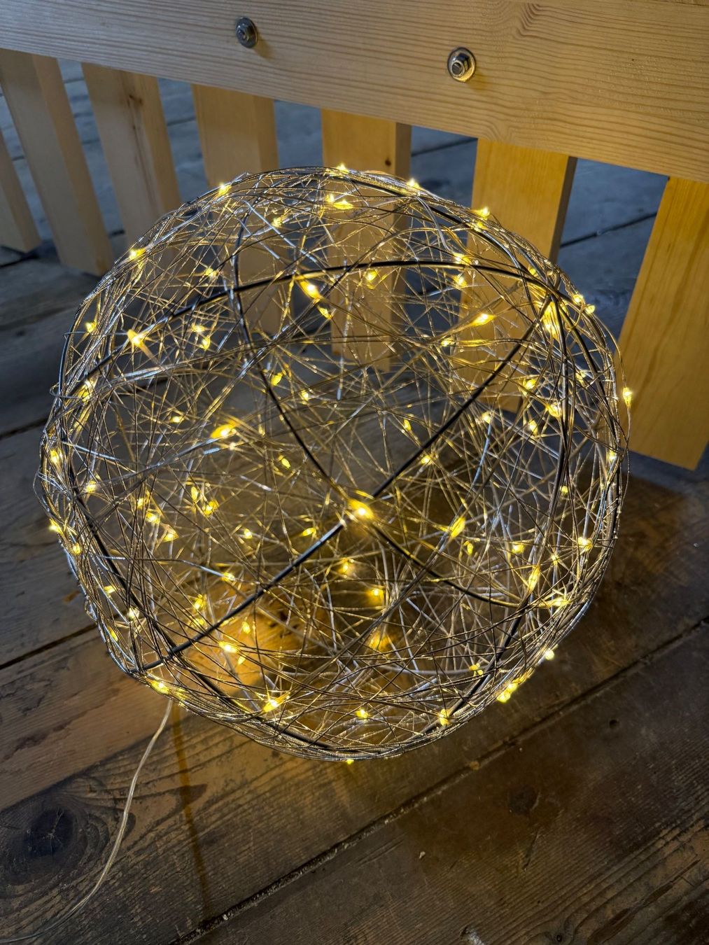Tutte le decorazioni: Glory Light Leuchtkugel, Durchmesser 30cm – Usato da Horgen venduto da tsp_qr5b 1