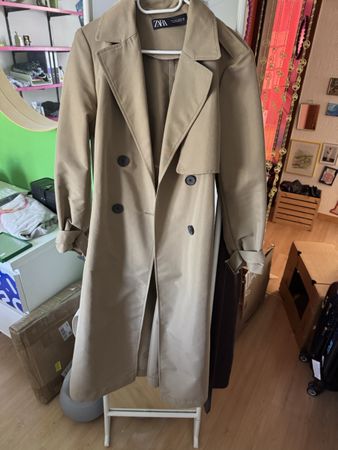 Trenchcoat Zara beige Klassisch wie neu