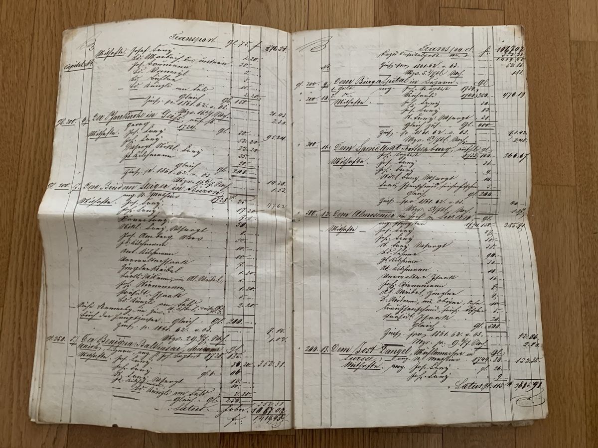 Dokumente: Alter Kaufbrief 1864 – Defekt aus Luzern von meistei 4