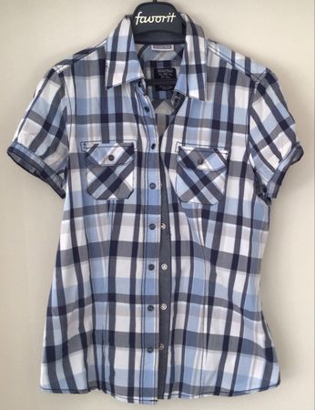 Street One Bluse, kariert, Grösse 38, Top Zustand für Sommer