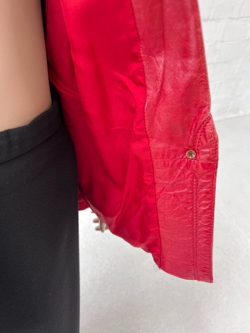 Giacche: Vintage 80er Jahre Leder-Jacke – Usato da Walzenhausen venduto da stilvollwohnen 8