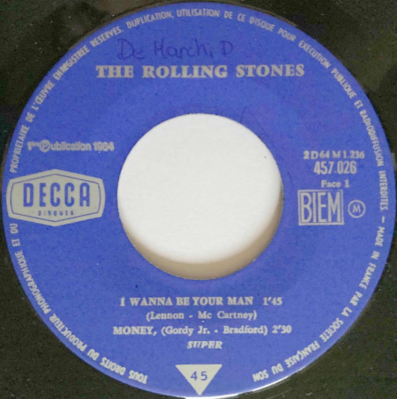 Dischi in vinile: ROLLING STONES - I WANNA BE YOUR MAN – Usato da Bottens venduto da hotter-than-hell 2