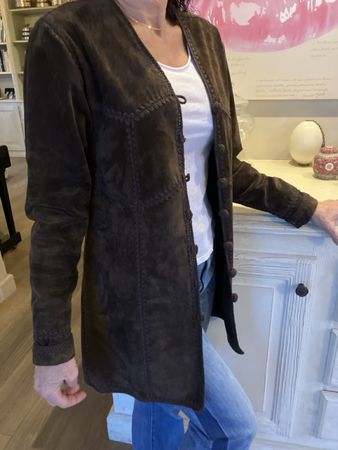 Elegante Prada Wildleder Jacke, Top Zustand, Gr. S/M! (51)