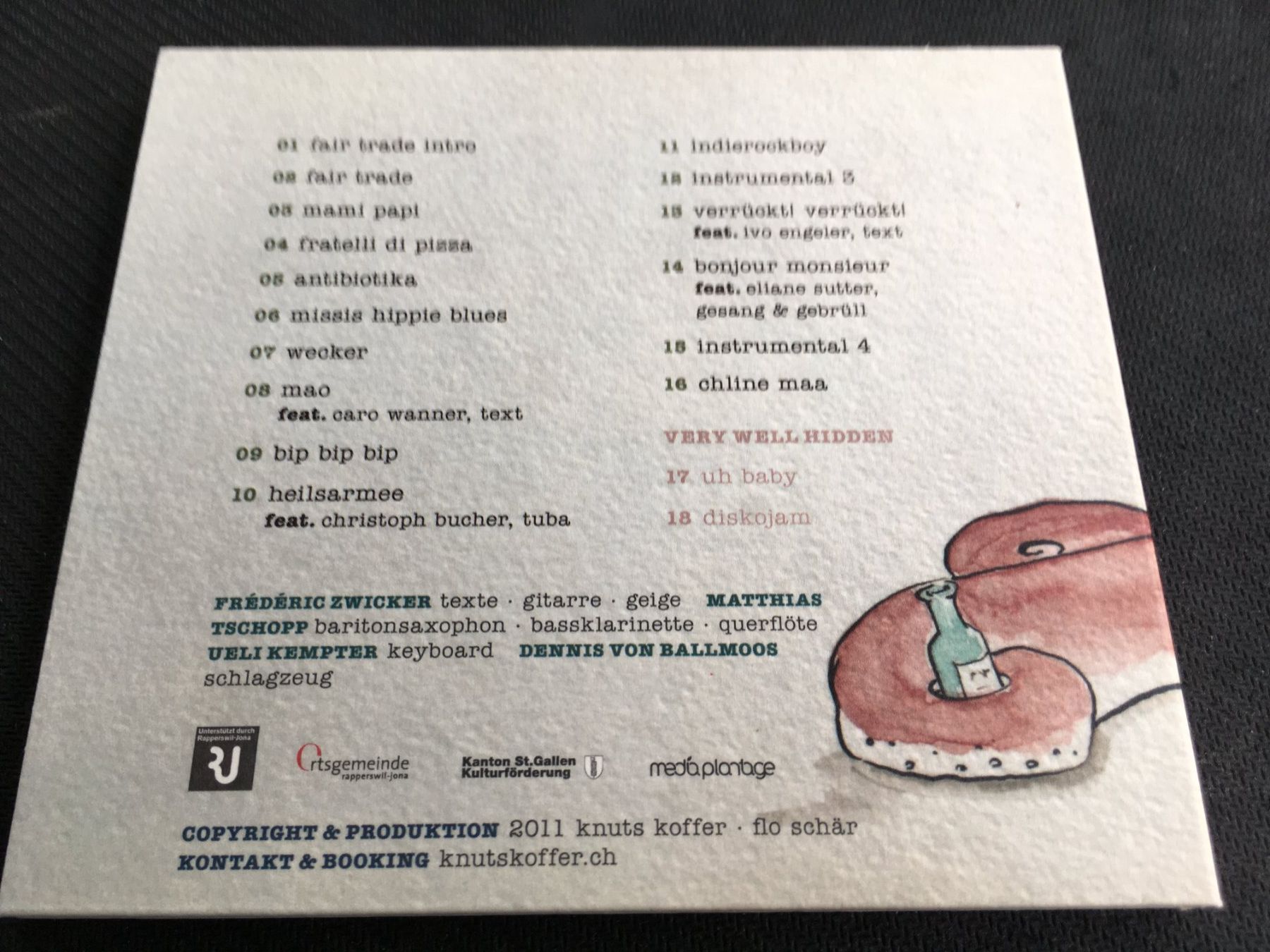 CD: Knuts Koffer - Fair Trade -CD- – Usato da St.Gallen venduto da MedienJoe 2