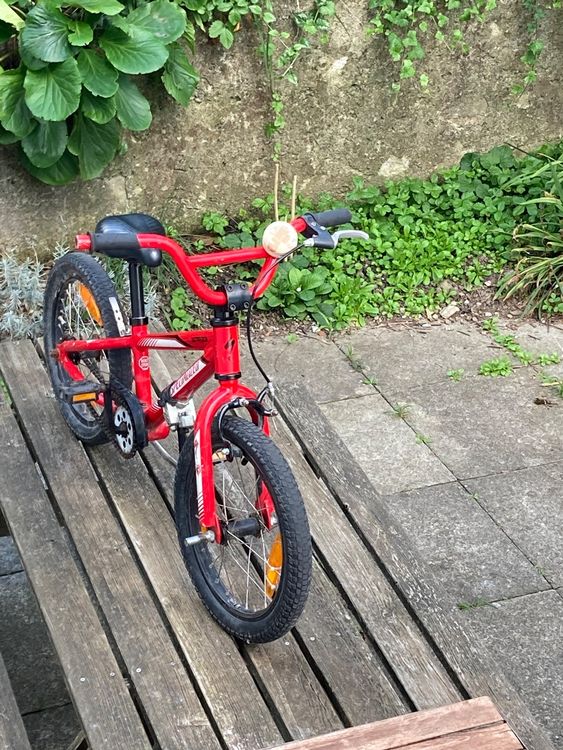 Kindervelo, 16 Zoll, mit FollowMe Adapter | Kaufen auf Ricardo