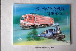 Ferro-Suisse Katalog, Jg. 1993, Digest N°. 4,  rar !!