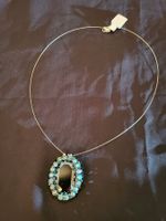 Handgemachte swarovski Halskette 2 seitig tragbar