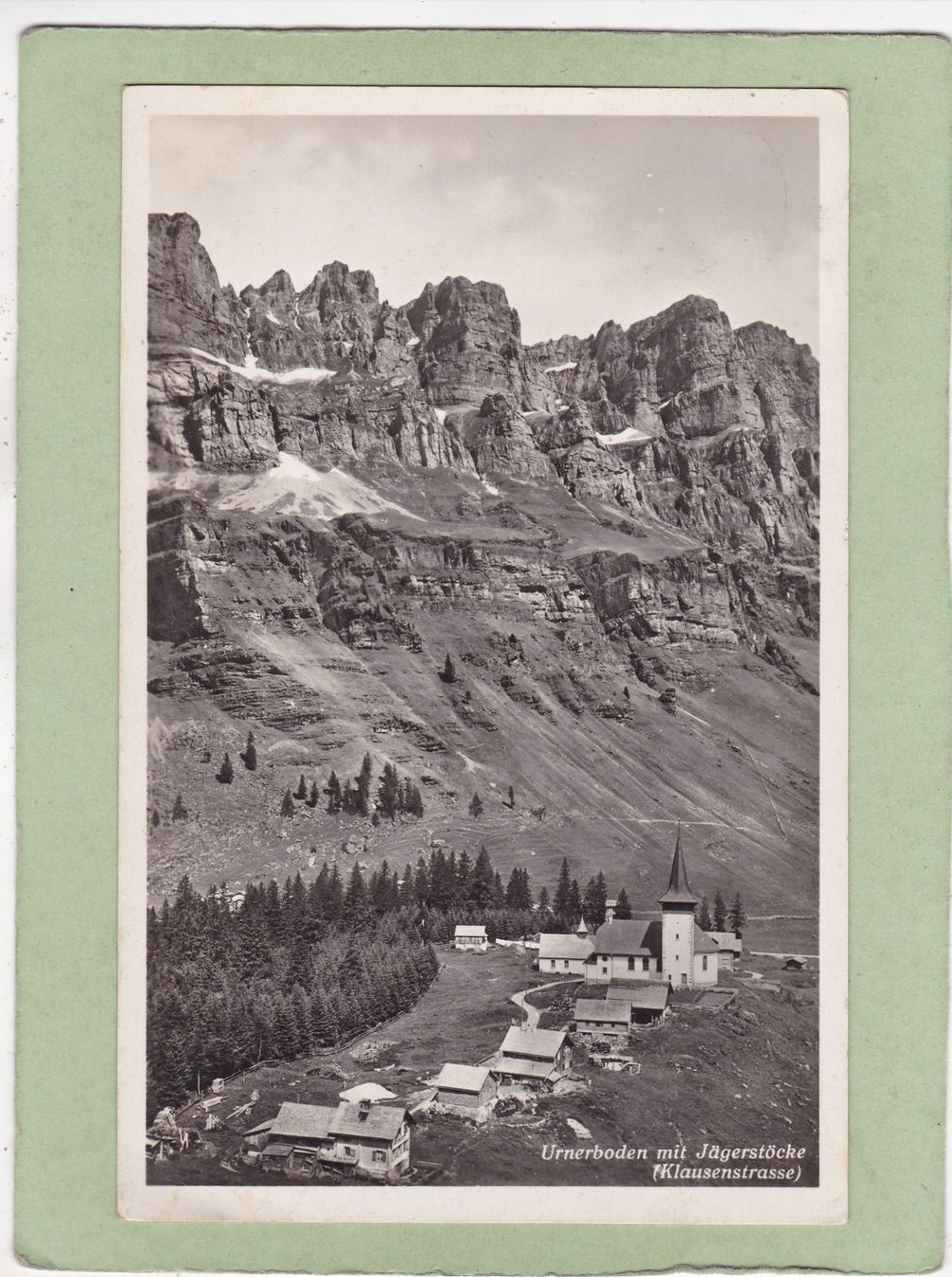 Cartoline postali: Urnerboden mit Jägerstöcke – Usato da Herisau venduto da Lisegrat2008