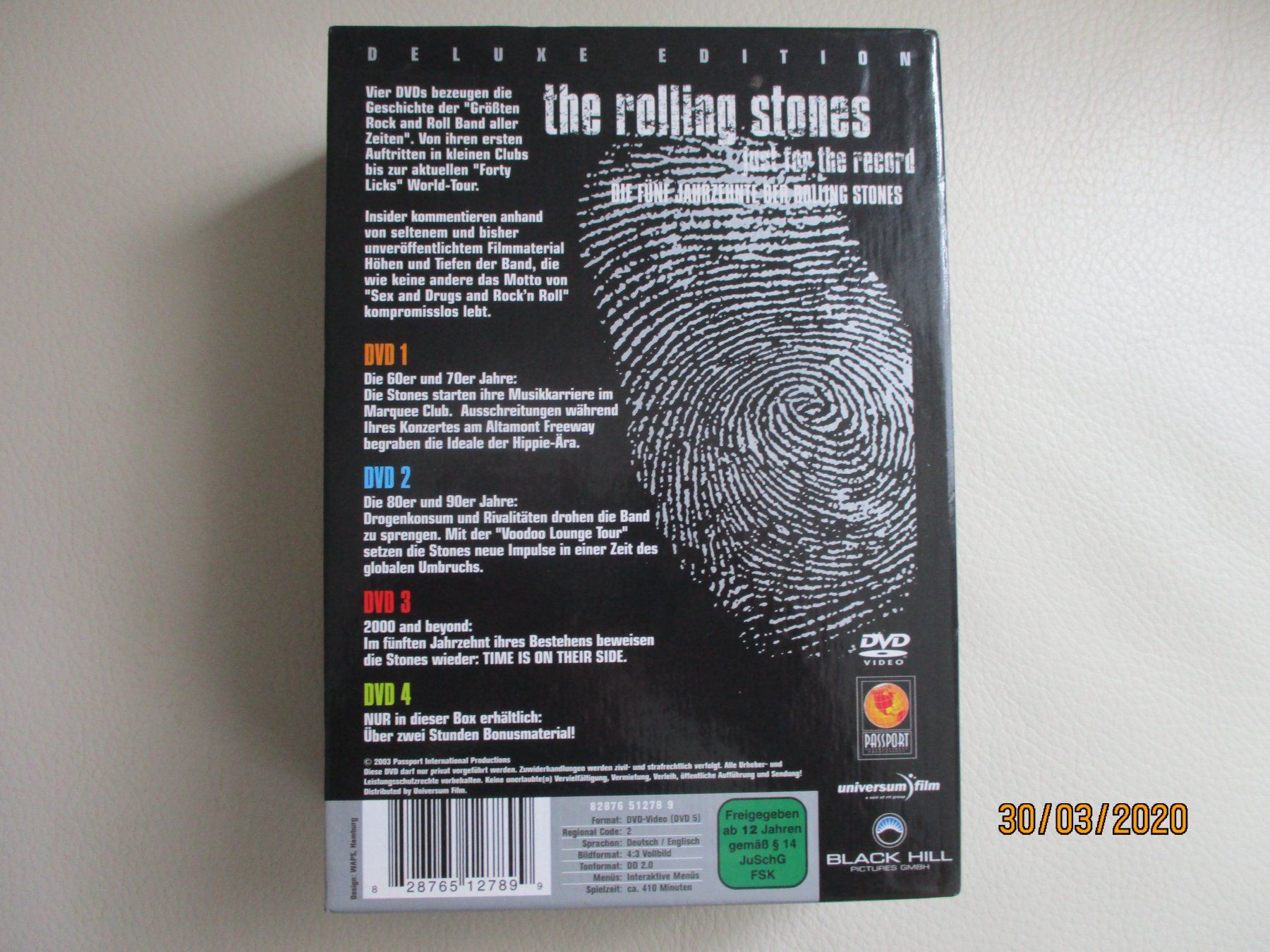 Tutti i DVDs: The Rolling Stones - Just For the Record – Usato da Liestal venduto da Disc-Point 1