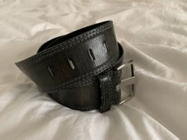 Gürtel dunkelgrau - S