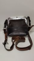 Alter Zugführer Tasche, massiv Leder (L34)