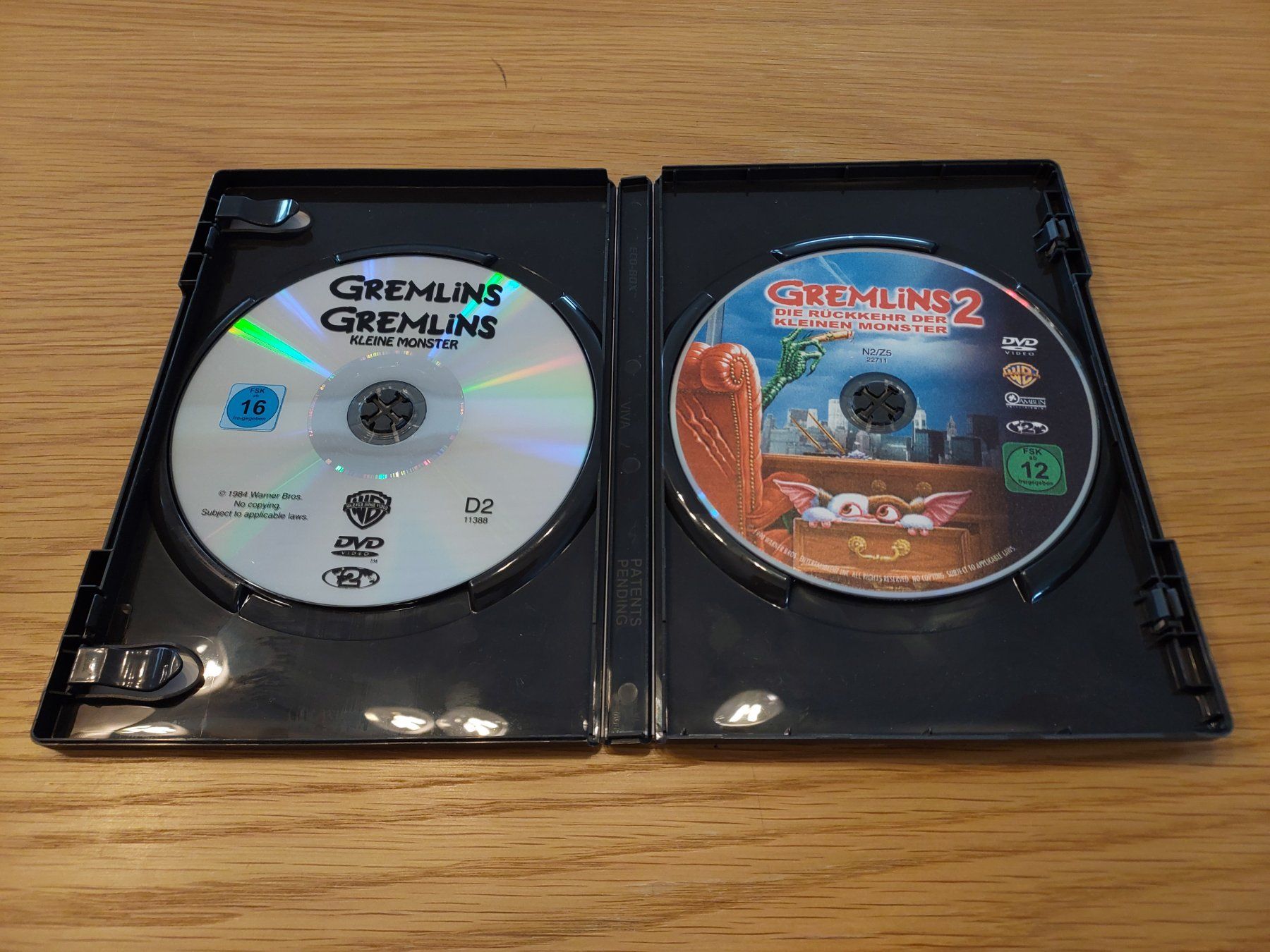 Tutti i DVDs: Die Gremlings Collection, DVD, Gremlings 1+2 – Usato da Wil SG venduto da Donaldus 3