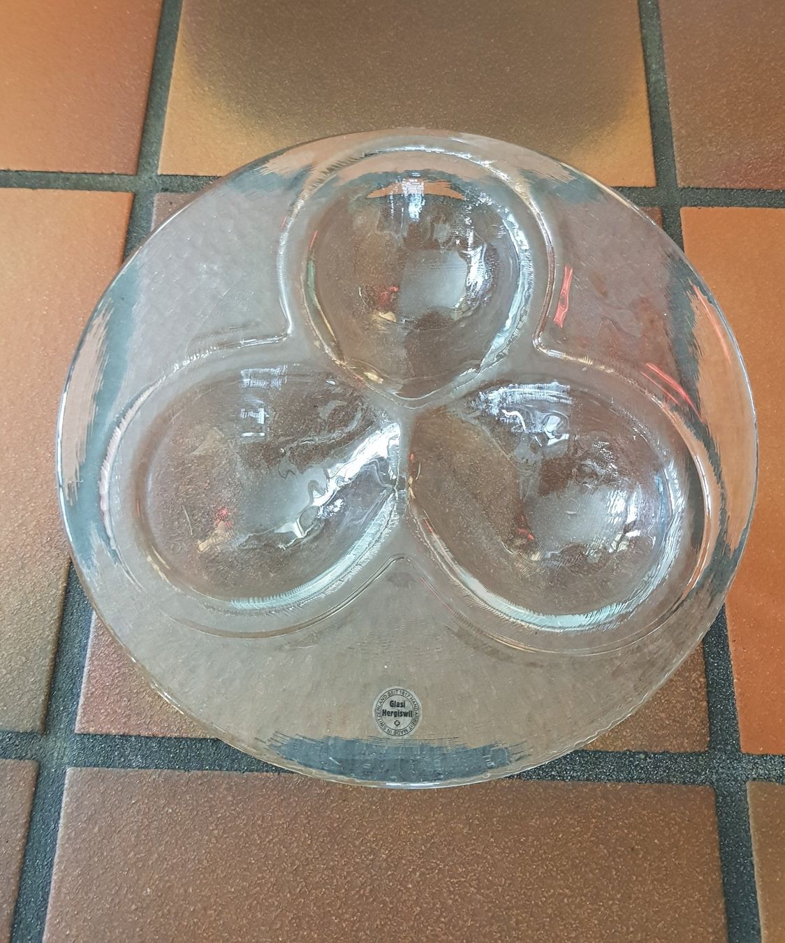 Glasi Hergiswil Piatti di portata: Apéro-Schale (Hergiswiler Glas) – Usato da Hunzenschwil venduto da retla13
