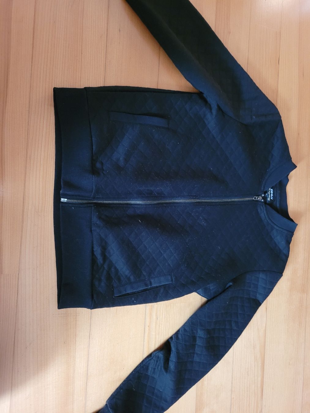 Only Giacche: Only Übergangsjacke, Schwarz, Grösse L – Usato da Mollis venduto da Karin1996
