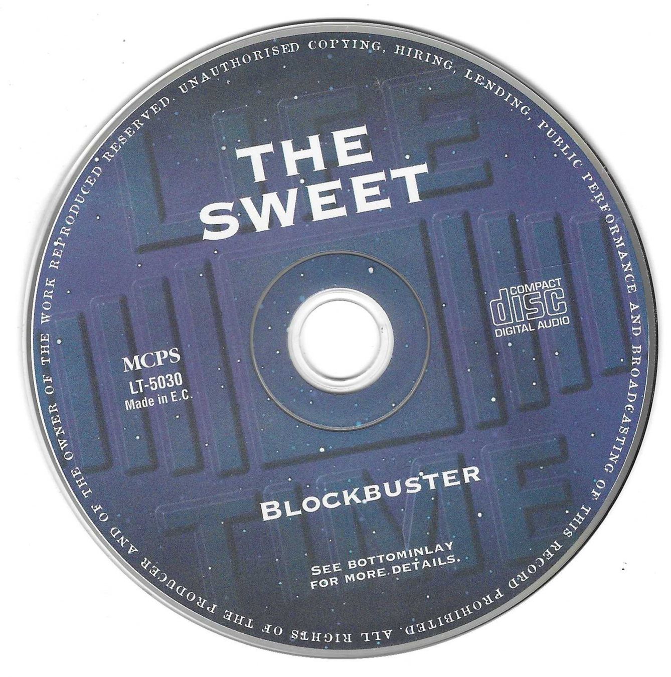 CDs: THE SWEET  -  BLOCKBUSTER – Gebraucht aus Bex von Giorgiob 2