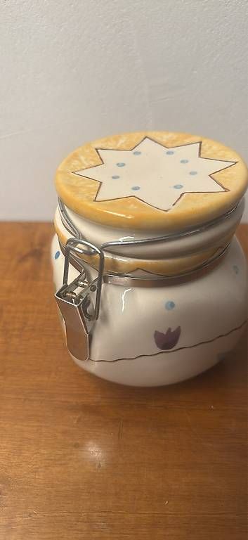 Contenitori & Simili: 2 petits pots en céramique décoré  – Usato da Le Châble VS venduto da mtp_6k9b 1