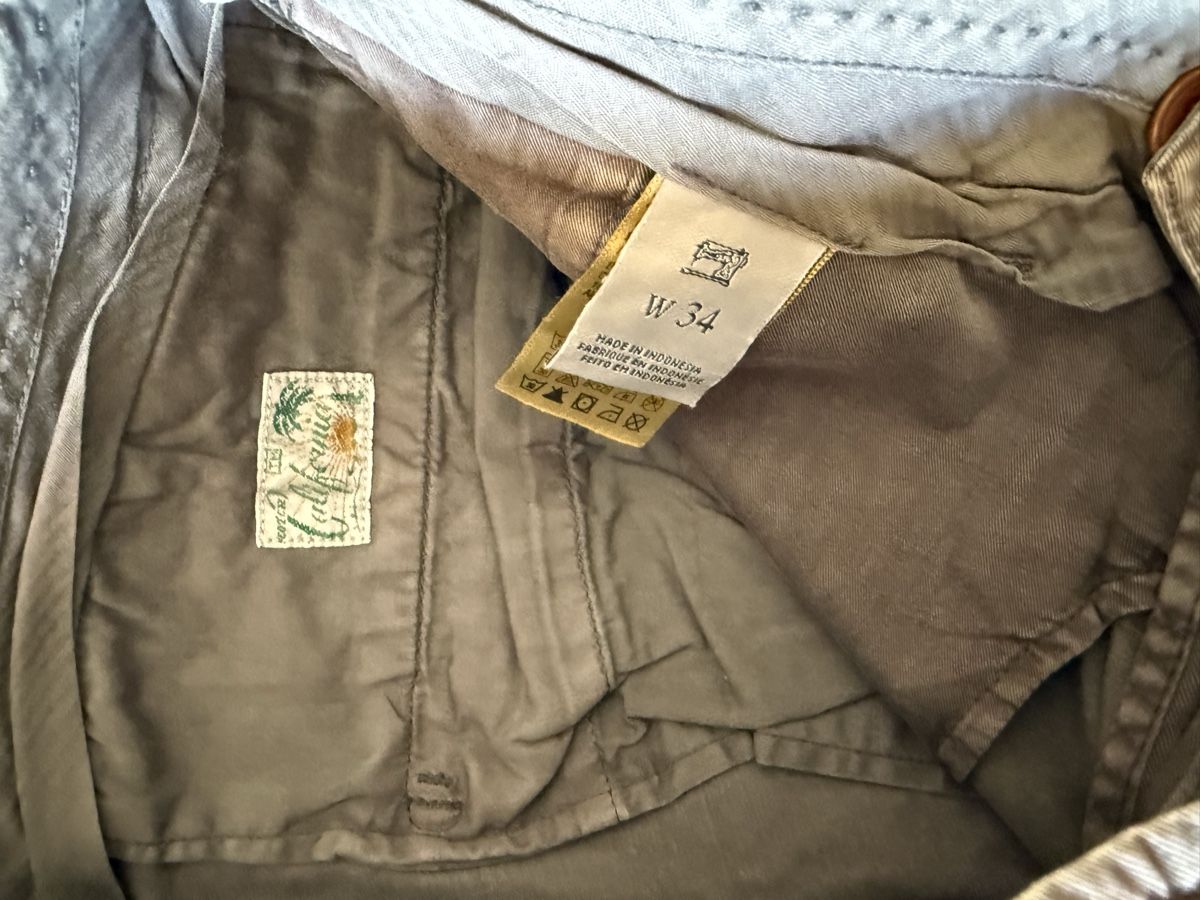 Maison Scotch Pantaloni: Graue Scotch & Soda Hose Gr. 34 – Usato da Flüh venduto da domiri 1