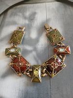 Vintage Liz Claiborne (LC) Armband –Emaille & Steine  Byzanz