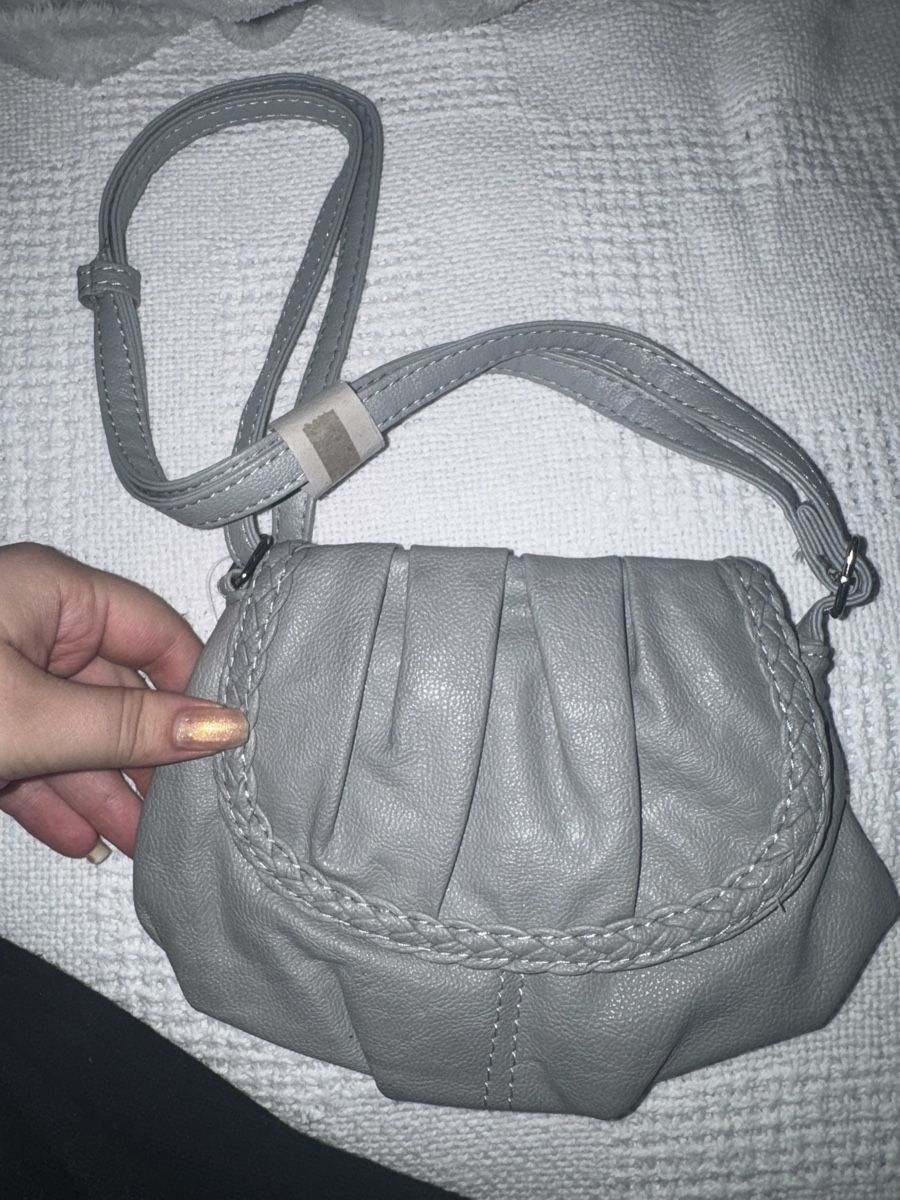 Borse da donna: Graue Handtasche in Lederoptik - Neuwertig – Nuovo (secondo la descrizione) da Pfäffikon ZH venduto da Tetu.33
