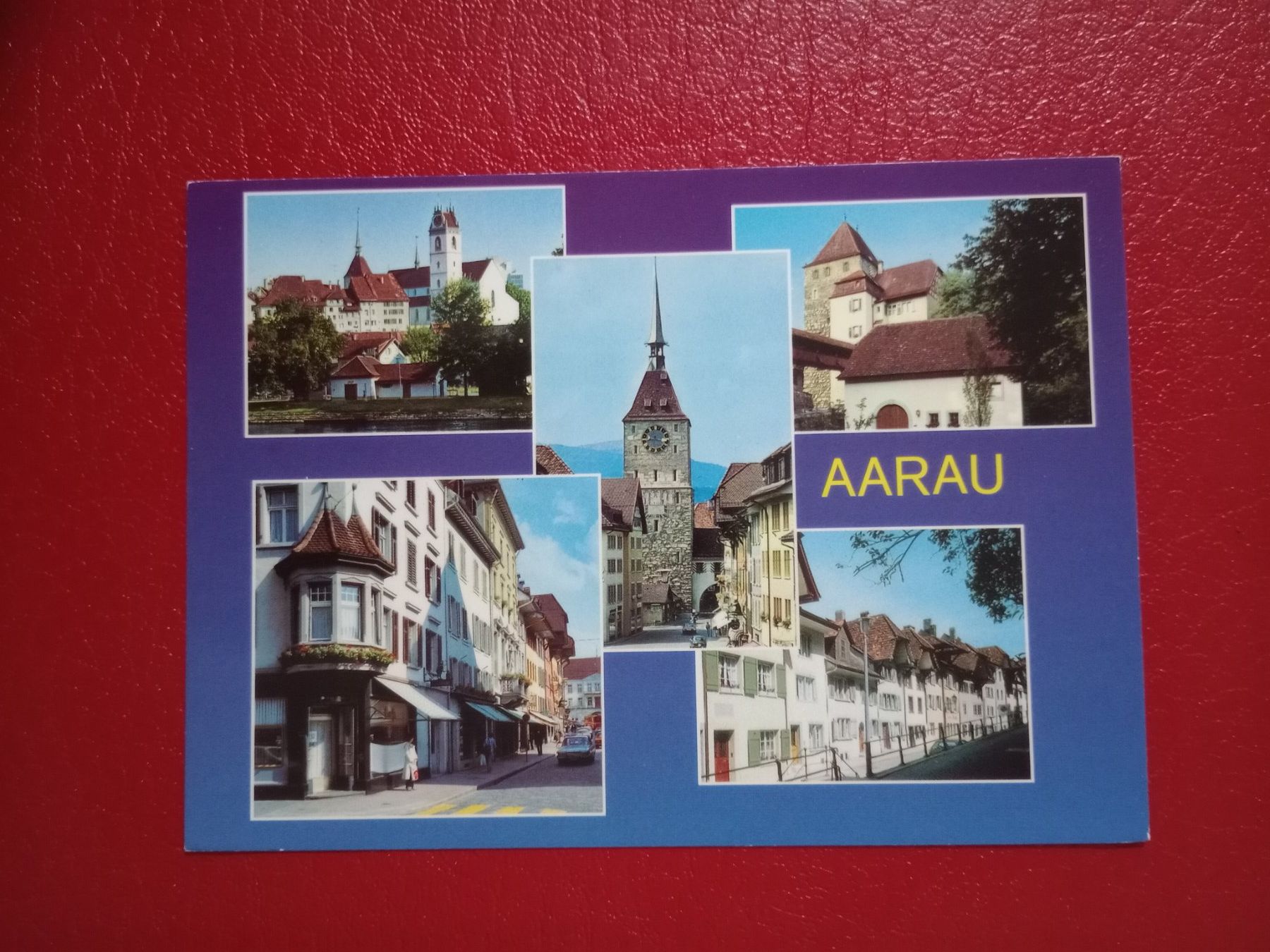 Ansichtskarten: Aarau Aargau mehrbildrig – Gebraucht aus Küttigen von Melisch1000