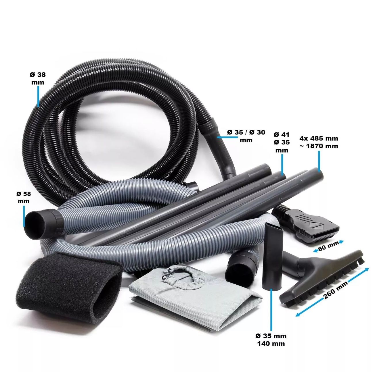 Aspirapolveri & Accessori: Wiltec Teichschlammsauger 1400W – Nuovo e nell'imballaggio originale da Amriswil venduto da JaJa-Express 1