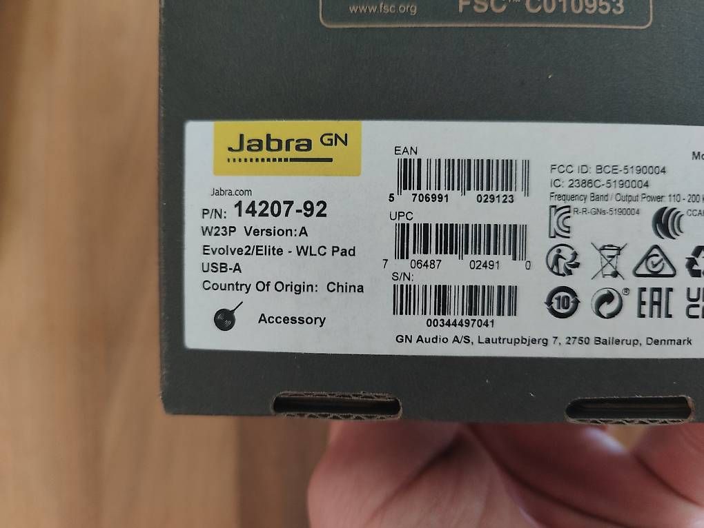 Jabra Casques audio: Jabra Wireless Charging Pad Evolve2 65 Flex – D'occasion à Meisterschwanden par meisti12 2