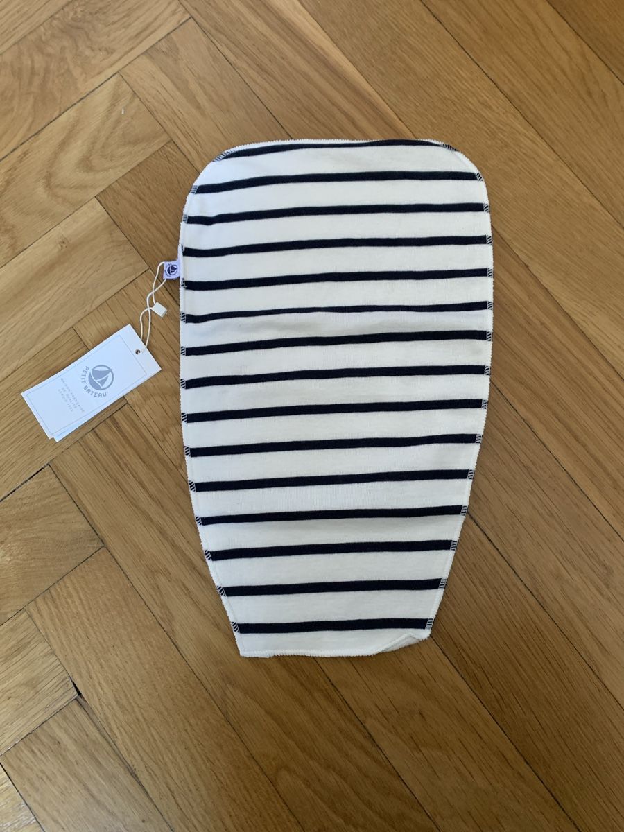 Pasti del neonato: Lange de dos rayé Petit bateau – Nuovo e nell'imballaggio originale da Genève venduto da rez_c6c6