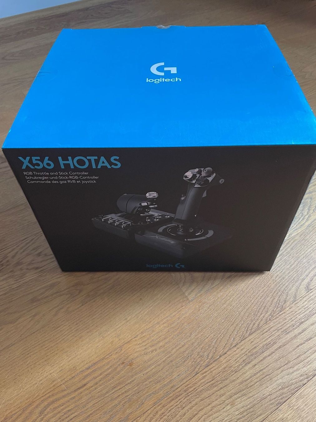 Logitech Controller: Logitech G X56 HOTAS USB Schwarz – Neu (gemäss Beschreibung) aus Leimbach AG von  5