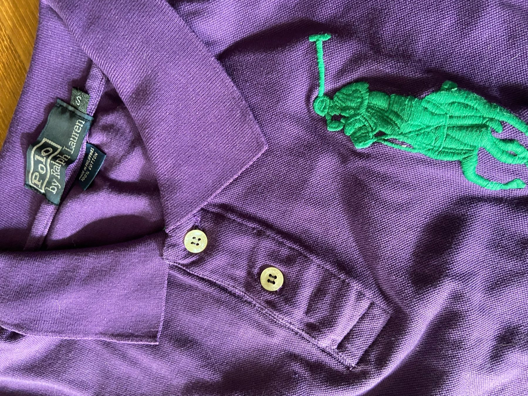 Ralph Lauren Blusen, T-Shirts & Tops: Vintage Polo Ralph Laurent Langshirt – Gebraucht aus Unterengstringen von bar_rh5f 1