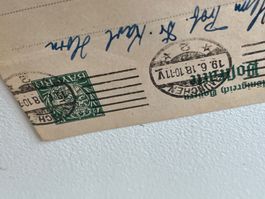 Bayern - Alte Postkarte, 1918