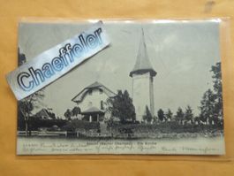 1904 Aeschi (Berner Oberland) Die Kirche