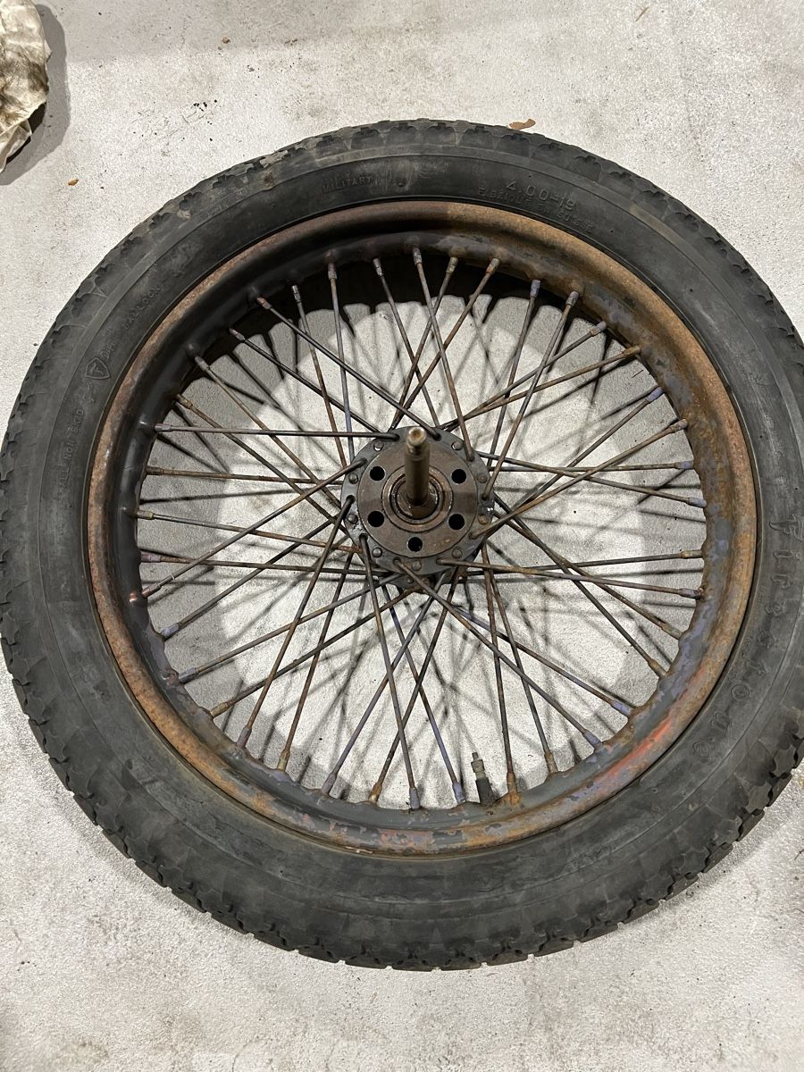 Pneumatici & Ruote complete: Oldtimer Rad Seitenwagen Motorrad – Usato da Schaffhausen venduto da ArthurM.