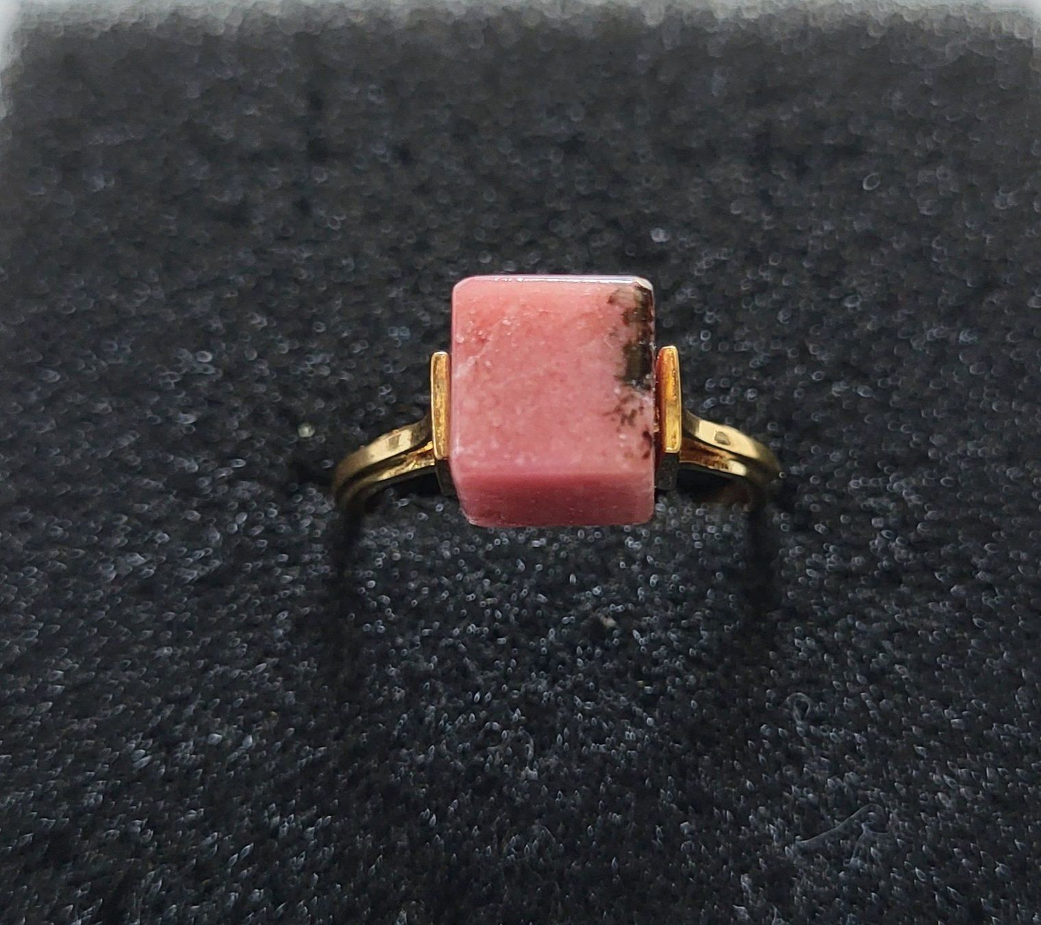 Anelli: 18 Karat 750 Gold Ring Mit Stein – Usato da Wald ZH venduto da Dasilver 1