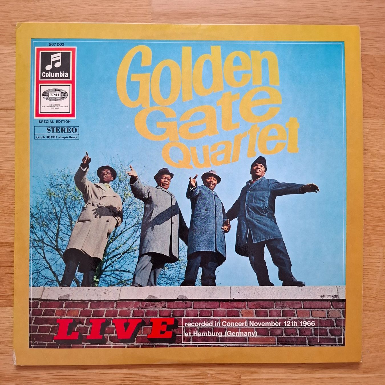 Dischi in vinile: Golden Gate Quartet - Live Hamburg 1966 – Usato da Arbon venduto da pendulum
