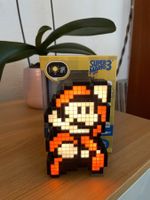 Pixel super mario Lightbox statuette cadeau Noël