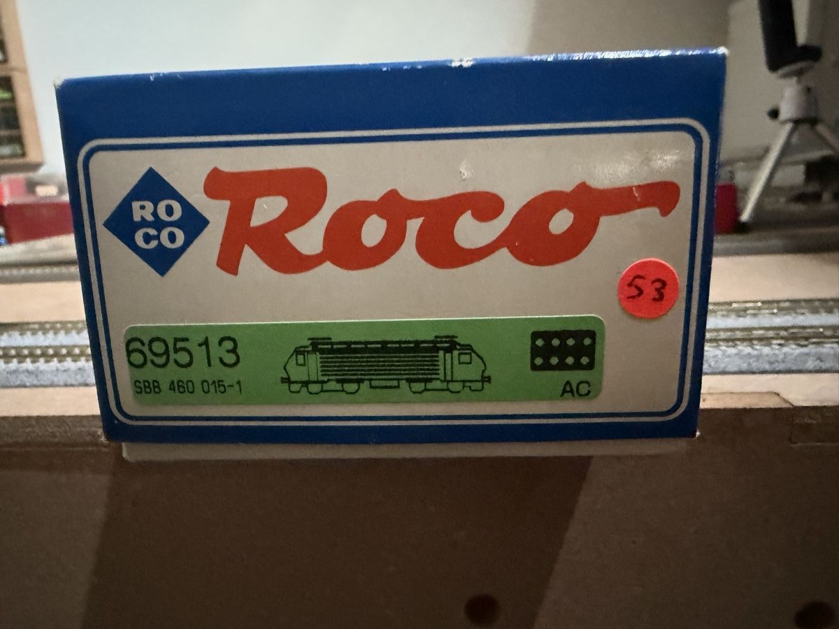 Roco Modellini di ferrovie: Roco 69513 Re 460 TSR AC Digital  – Usato da Bercher venduto da Dispo0 6