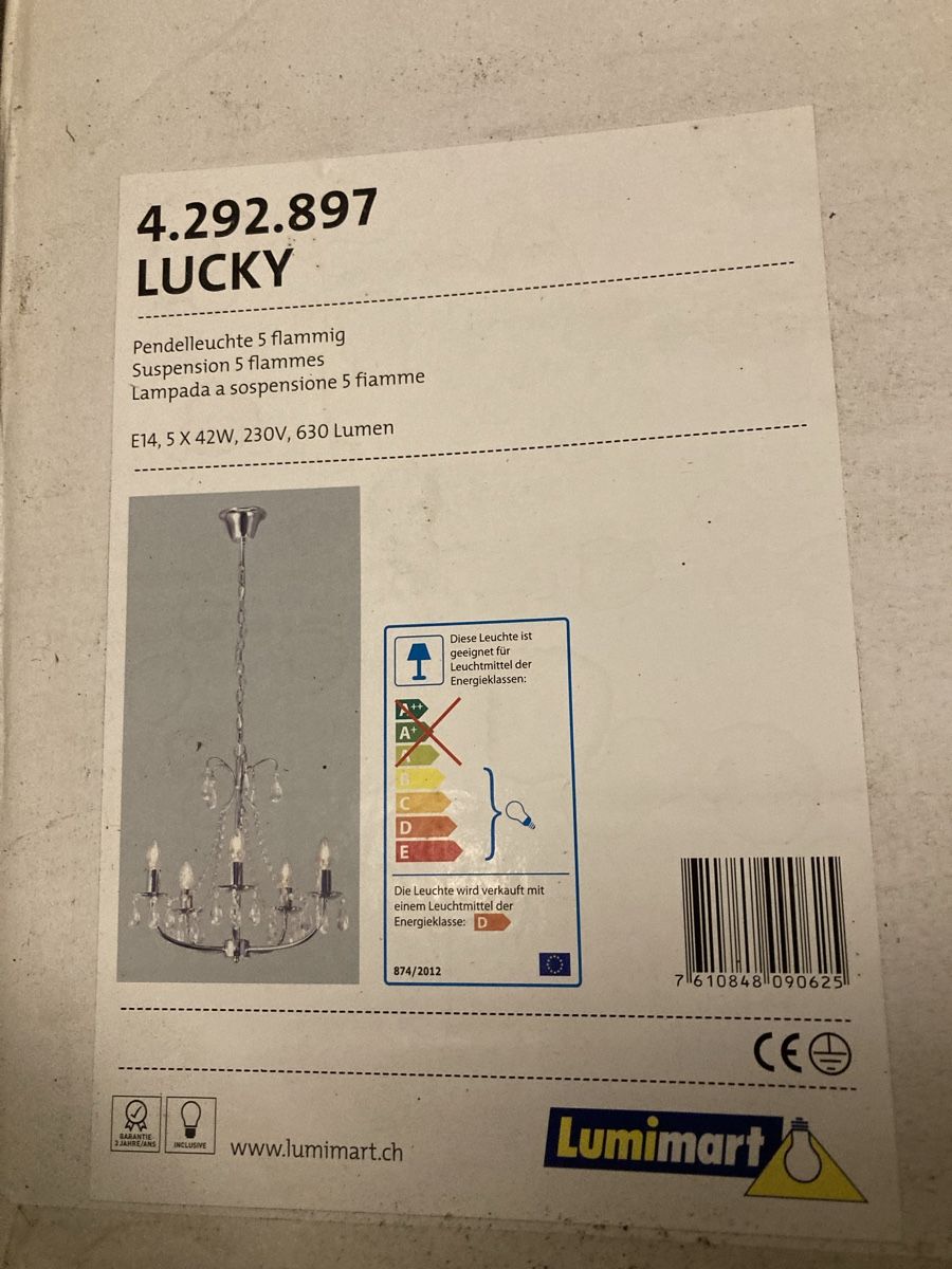 Lampadari & plafoniere: Pendelleuchte – Usato da Feldbrunnen venduto da Misch812 1
