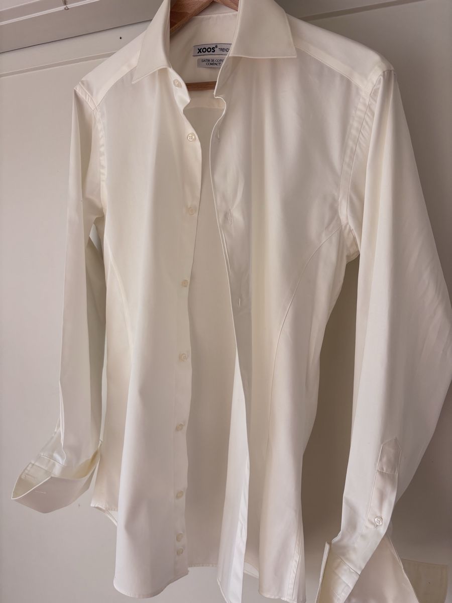 Camicie: White Cotton Shirt – Nuovo (secondo la descrizione) da Zürich venduto da Grothschild 6