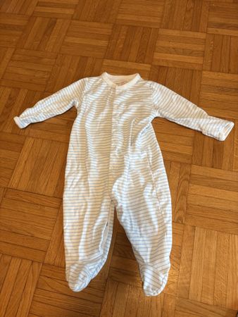 Pyjama bébé rayé taille 80