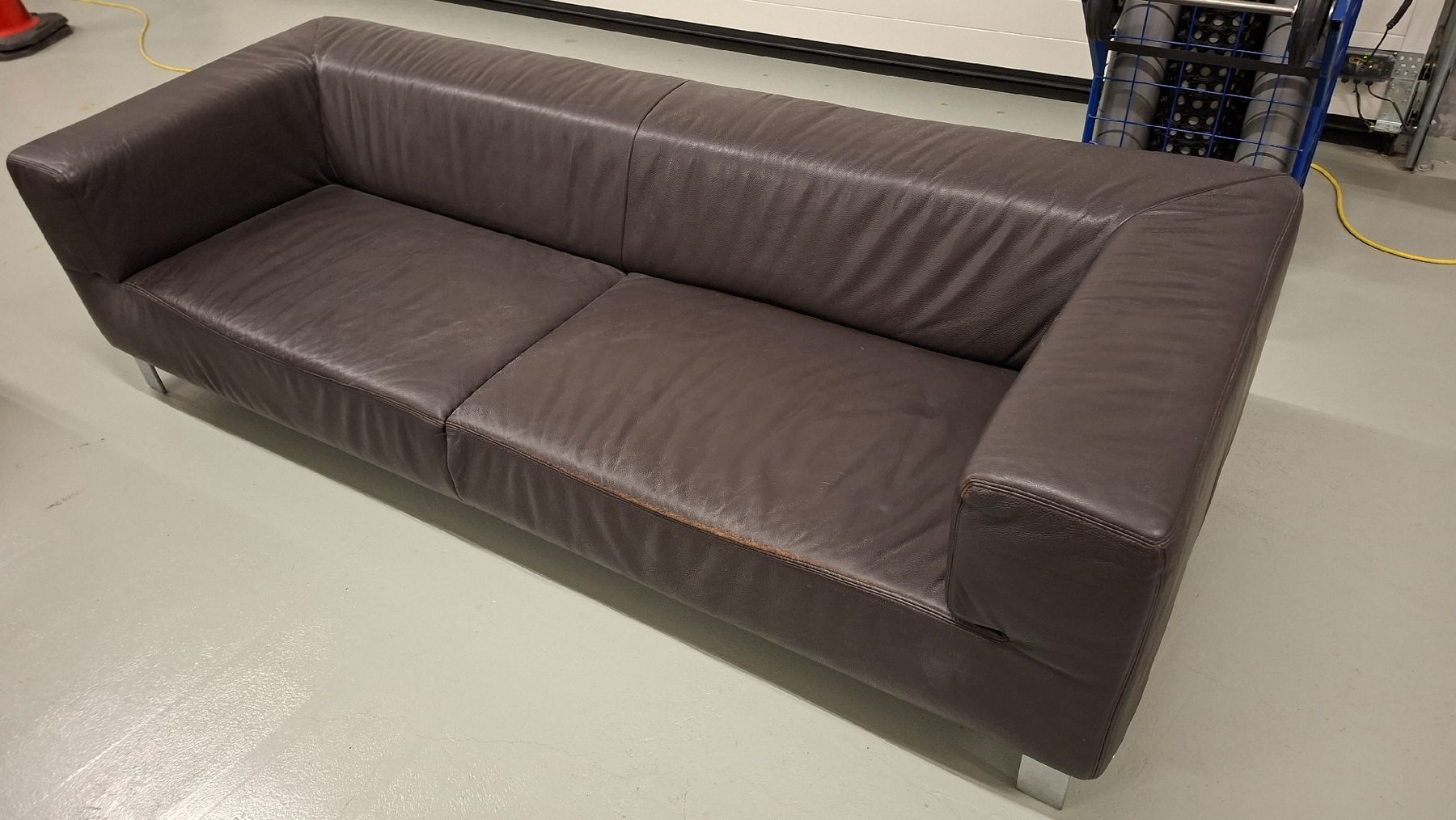 Koinor Divani: KOINOR Ledersofa braun – Usato da Seftigen venduto da 9-10-100-77 1