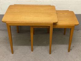 Vintage 2‘er Tischset Holz
