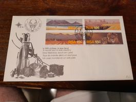 Rare: Enveloppe Premier Jour Afrique du Sud 1975 "Tour" (58)