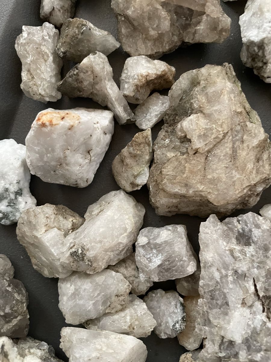 Mattoni da costruzione: Kieselsteine / Quarz Steine Sammlung – Usato da Rümlang venduto da euqinom16 5