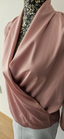 Soldes de printemps - ✨Blouse croisée rose poudré✨