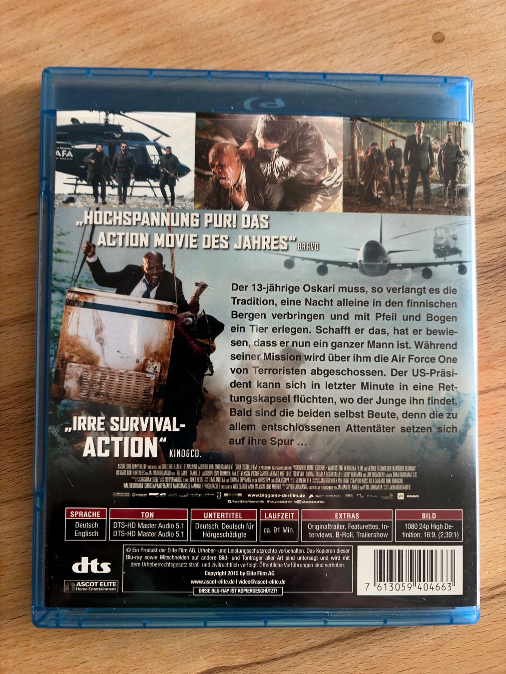 Alle DVDs: Big Game – Gebraucht aus Hombrechtikon von Dokmasa 1