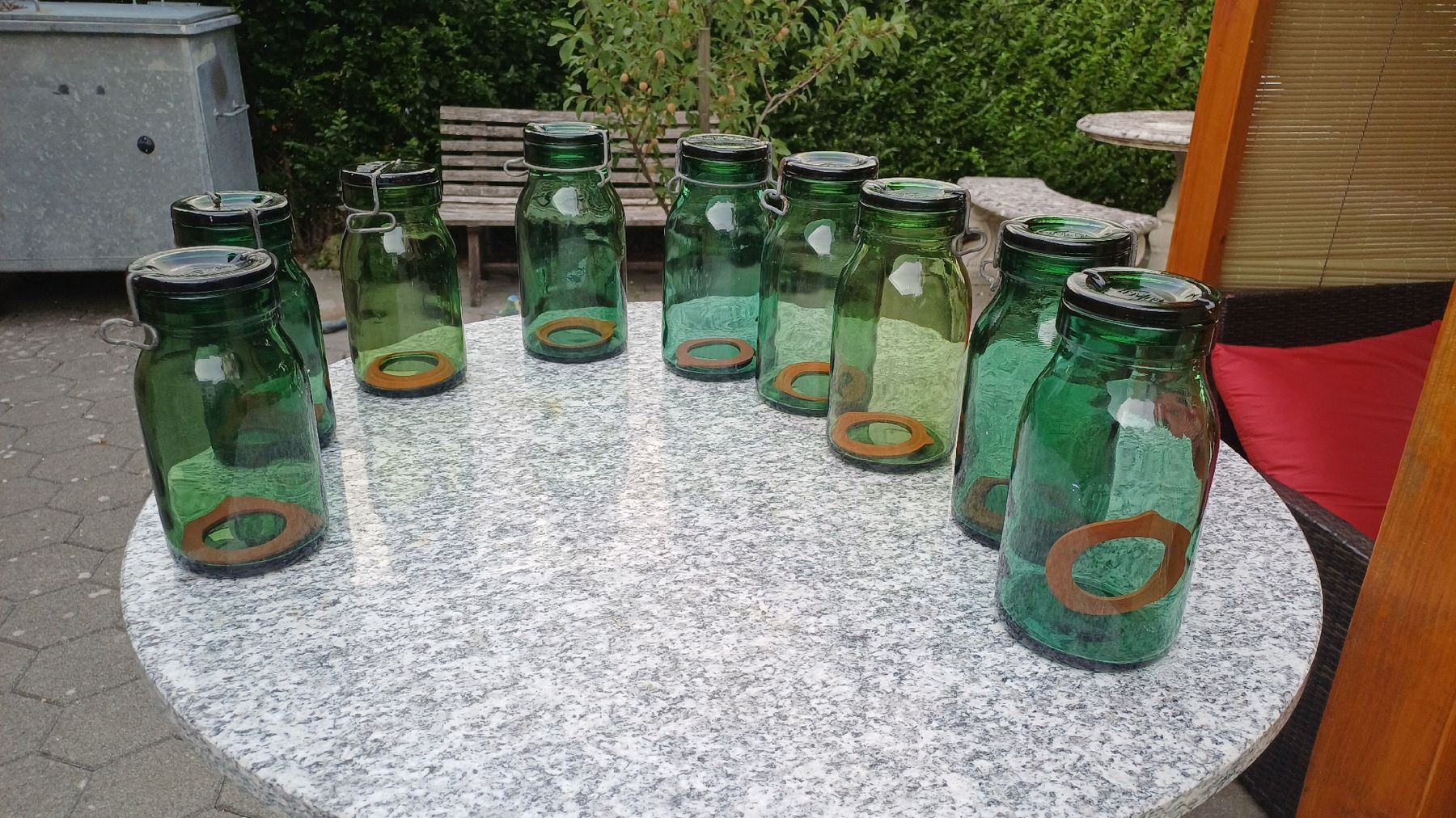 Bülacher Contenitori & Simili: 9 Bülacher Gläser – Usato da Flawil venduto da Pinkmalibu