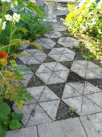 Beton Gartenplatte/ Trittstein Holzoptik/ Ausverkauf