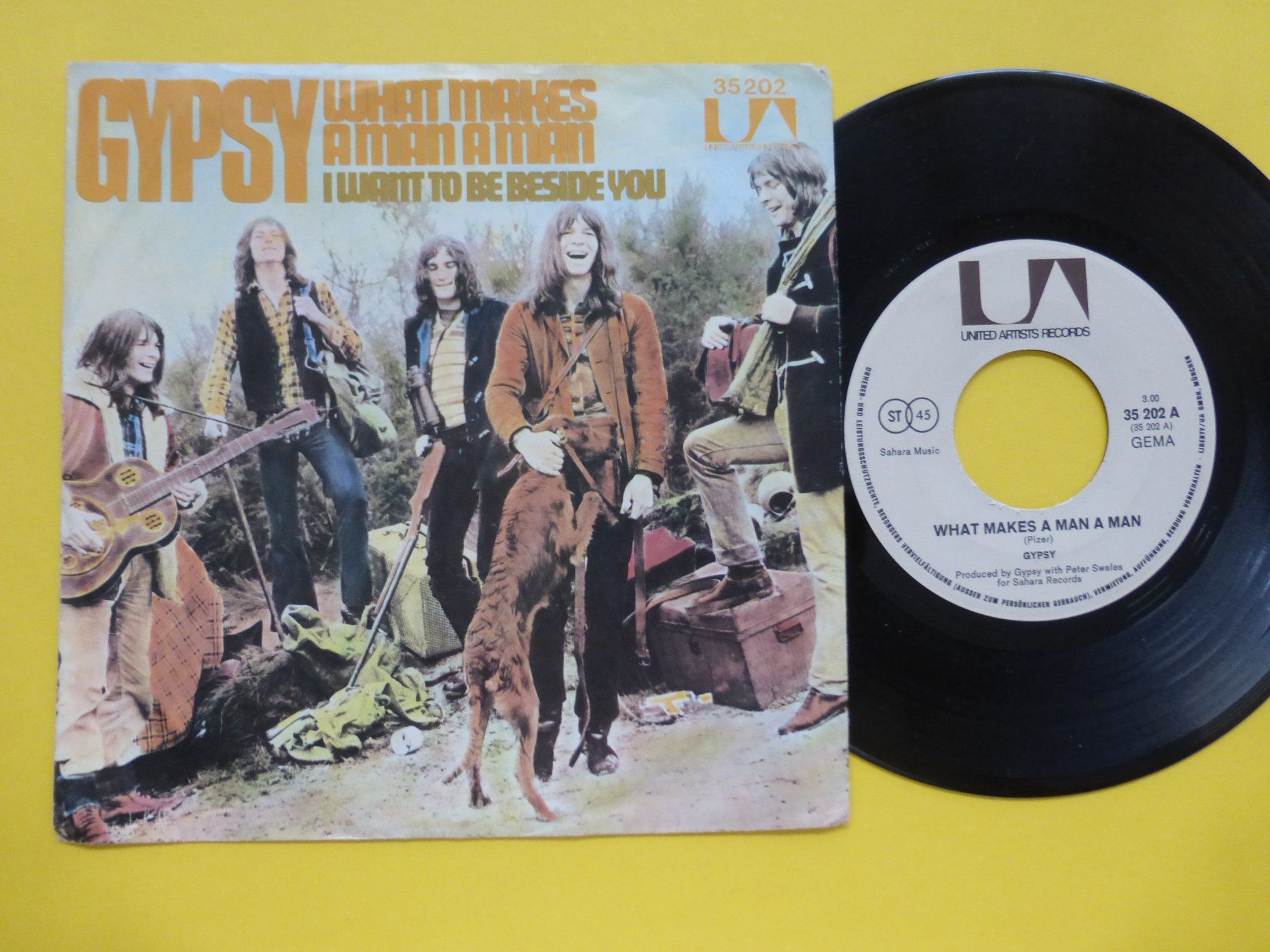 Dischi in vinile: Gypsy – What Makes A Man A Man – Usato da Zürich venduto da Swiss57