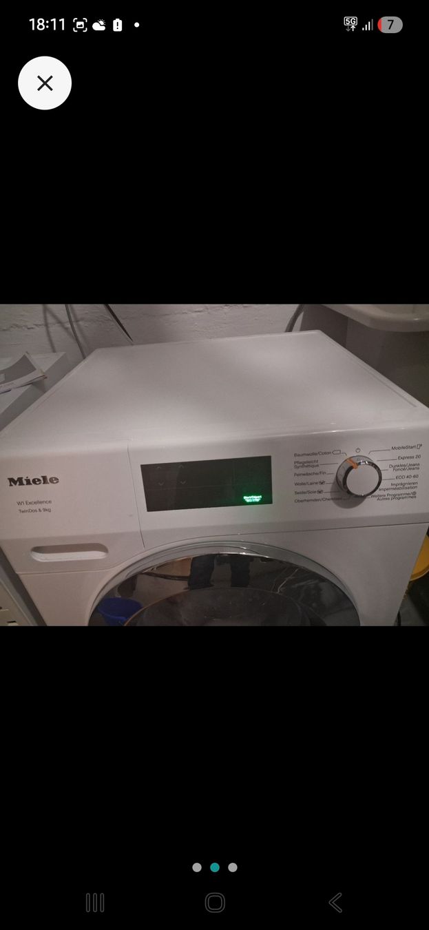 Miele Lavatrici: Waschmaschine Miele Excellence – Usato da Reinach BL venduto da Tassara75 1