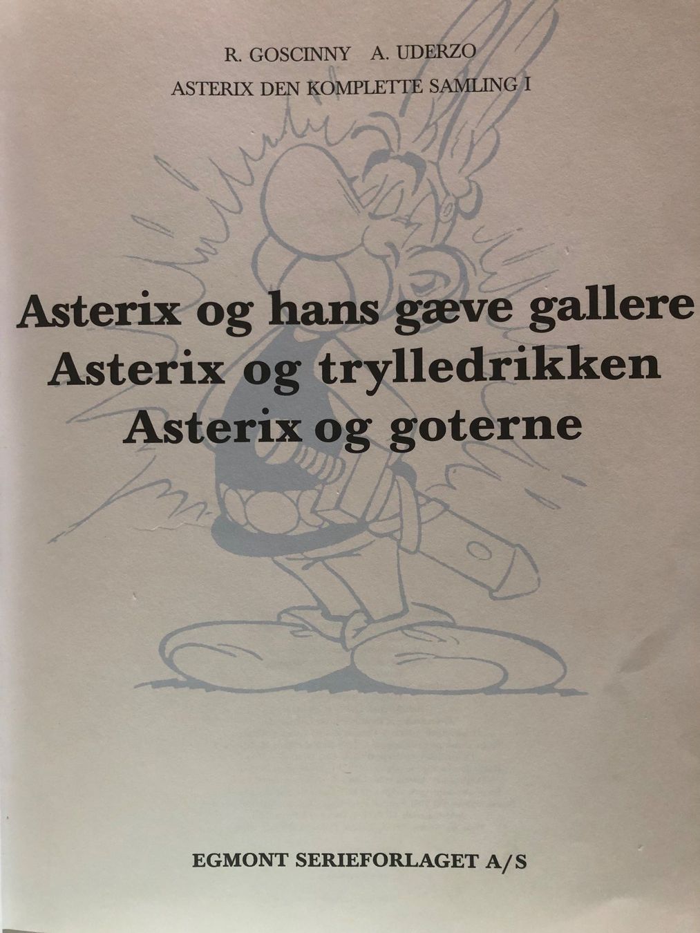 Fumetti: Asterix den komplette Samling 1- in dänischer Sprache – Usato da Pfäffikon ZH venduto da Wacardo 1
